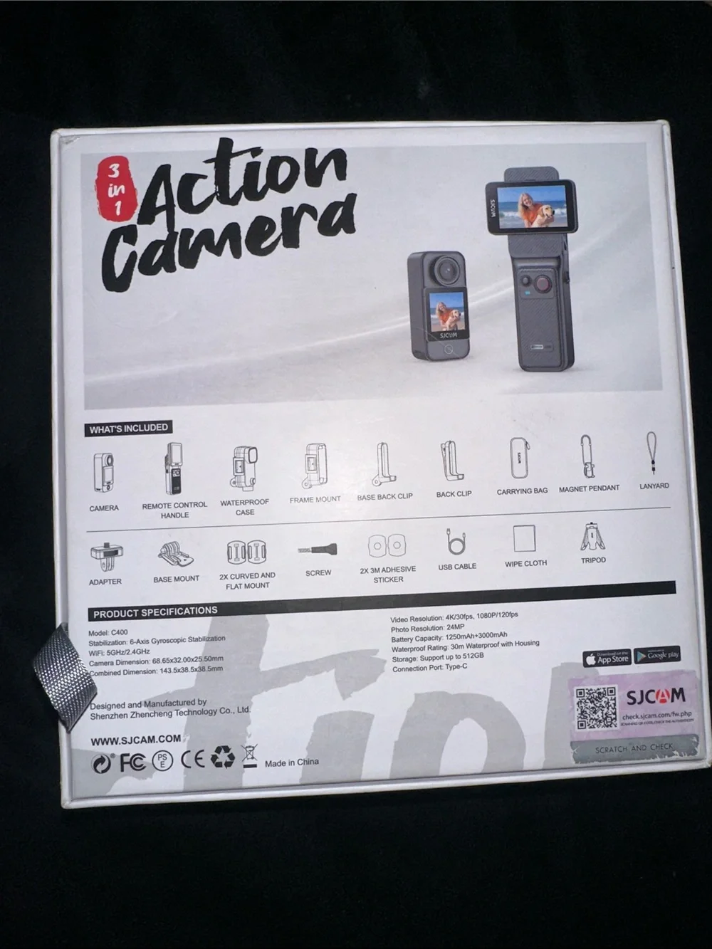 SJCAM Vlogging / Action Camera C400